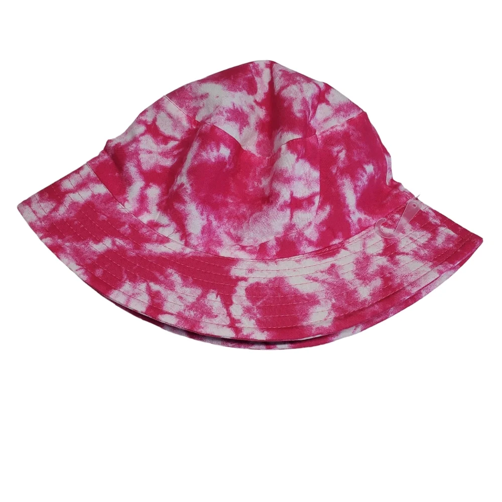 NWOT Girls Bundle Tye Dye Bucket Hat & Hair Bows 5 Pack